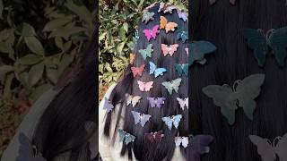 $3 crystal butterfly hair clips😍🦋 #crystalfactory #crystalwholesaler #crystaljewelry