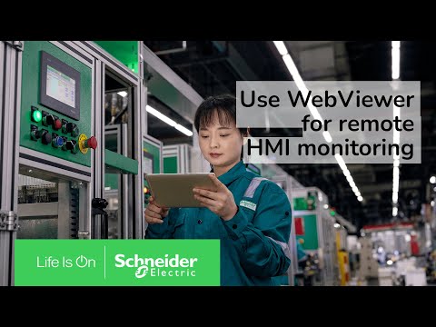 How to display WebViewer through EcoStruxure Secure Connect with Industrial device