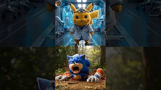Doctor Pikachu vs Helpless Sonic team(Sonic, Knuckles, Miles, Amy Rose, Super Sonic)