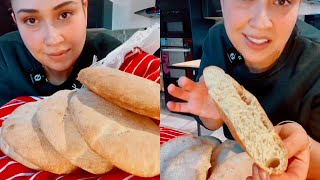 خبز الدار بدون مجهود وبطريقة سهلة تخلي الخبز يجي رطب ومفشفش 👍