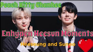 Enhypen Heesun Moments #11 - Heeseung and Sunoo