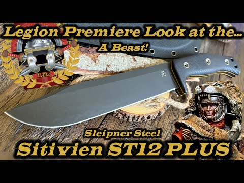 Legion Premiere Look at the Sitivien ST12 Plus in Sleipner Steel