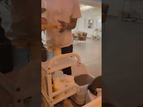 Spa day in Ghana 🇬🇭 🍷🧖‍♀️ #vacationinghana #spainghana #viral #short