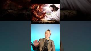 When The Devil Try To Act Like This 😂😱 #shorts #jesus