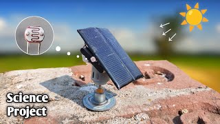 Automatic Solar Tracker ☀️ (WITHOUT ARDUINO) | Simple Science Project