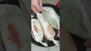 一鍋紙包料理｜味噌鮭魚、韓式酸辣櫛瓜、奶油菠菜