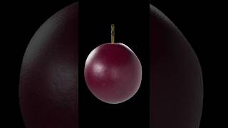 Texturing a passion fruit 3d model #3dmodelling #texturing
