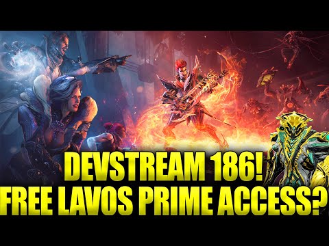 Free Lavos Prime Access Giveaway Drops! Warframe Devstream 186 March 28!