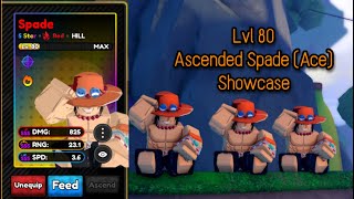 ASTD X - Max Ascended Spade (Ace) Showcase