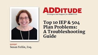 Top 10 IEP & 504 Plan Problems: A Troubleshooting Guide