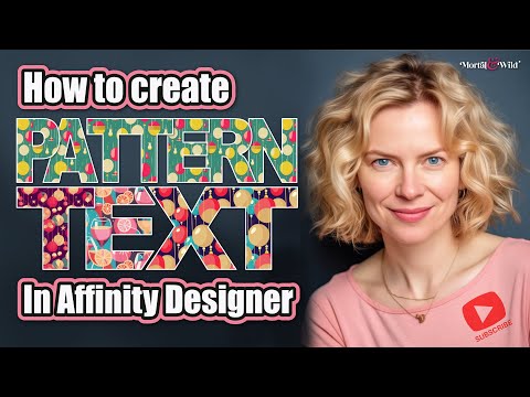 Create Patterned Text in Affinity Design