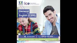 General English Language course - CEFR - AOU ICE