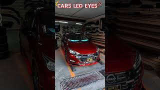 Flexible LED App Programmable Text Animation Scrolling Light #devileyes #car #ledeyes