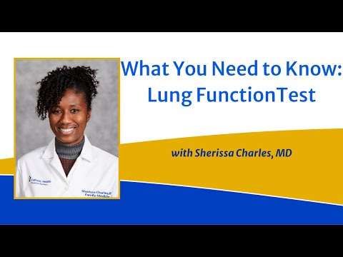 What You Need to Know: Lung Function Test