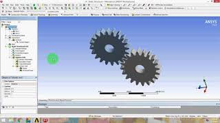Static Structural Spur Gear Analysis