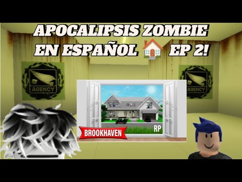 APOCALIPSIS ZOMBIE EN ESPAÑOL EN BROOKHAVEN EP 2!🏫