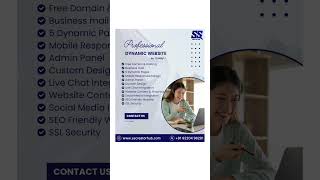 Grow Your Business With Dynamic Website #website #sscreatorhub #googlemybusiness #websiteranking 🚀