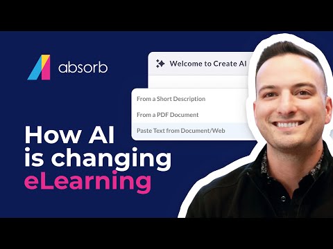 How AI is changing online learning with Absorb Create