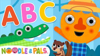 The Animal Alphabet | Learn Animal Names! | Noodle & Pals