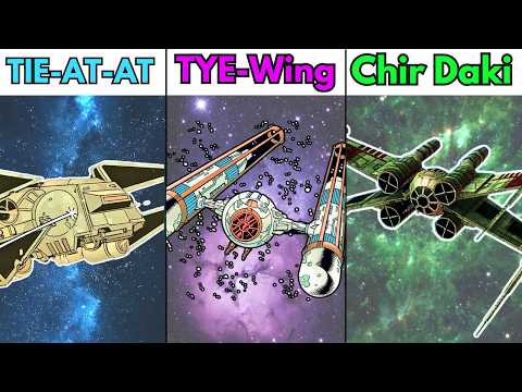 The UGLIEST Starfighters in Star Wars EXPLAINED