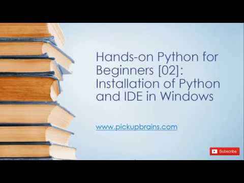 How to install Python 3 and Integrated Development Environment (Visual Studio Code) in Windows