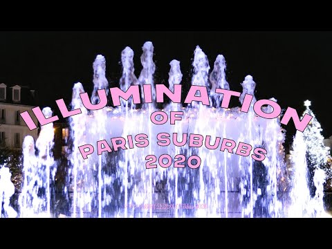 ♢shorts♢ パリ近郊のクリスマス・イルミネーション illumination of Paris suburbs 2020