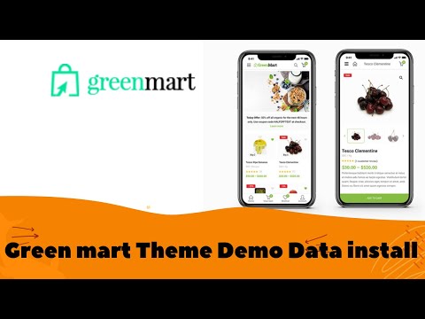 Green Mart – Organic & Food Woo Commerce WordPress Theme customization part-1