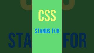 CSS Stands for.....| Answer in Comment |  #educationalvideo #webdevelopment #css #webpagedesign