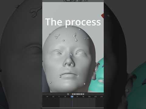 Slow and steady #blender #substancepainter #3d #animationshorts #animation #gold #digitalart