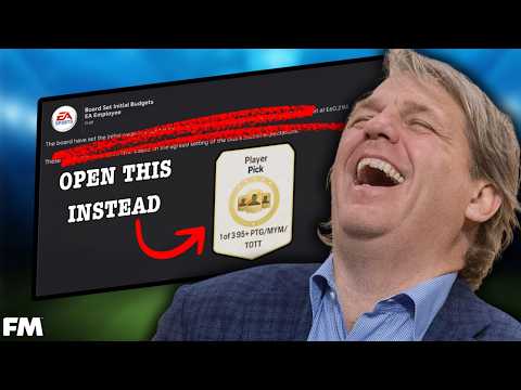 A FOOTBALL MANAGER REBUILD…USING FC24 ULTIMATE TEAM!