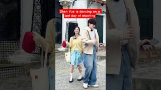 is shen yue is happy #shenyue #thechineserestaurants9 #dingyuxi #cdrama