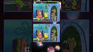 Spot the difference #findthedifference #guess #brain #spongebob #viral