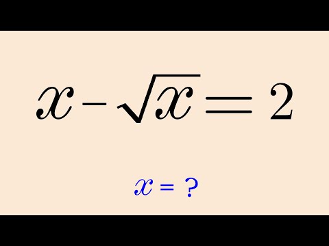 A Nice Radical Equation | Can you solve this?