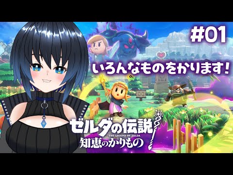 【ゼルダの伝説 知恵のかりもの】ゆなりんのために色々貸してください！【Vtuber/ユナリ・アスノーク🐼❄】#01