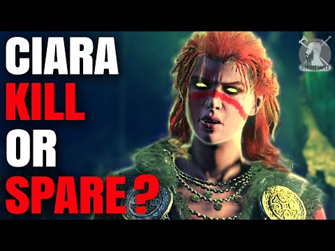 Should you KILL OR SPARE CIARA? Wrath of the Druids (Assassin's Creed Valhalla)