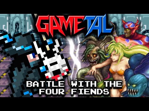 Battle With the Four Fiends [The Dreadful Fight] (Final Fantasy IV) - GaMetal Remix