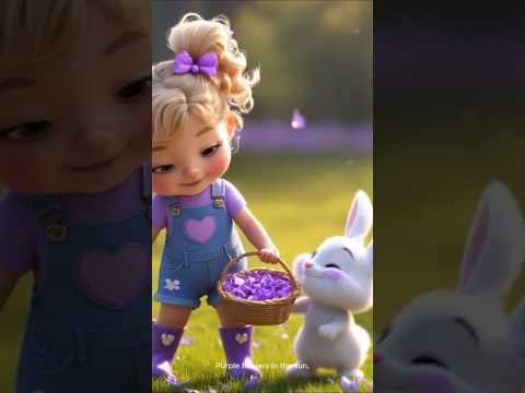 Learn Purple Color 🌟 | Fun Color Song for Kids #Shorts #kids #popular #colorsong