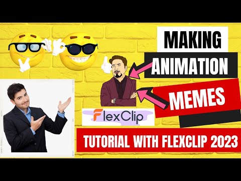 Make Animation Meme Tutorial with Flexclip 2023 #affiliatemarketing #flexclip #tutorials #memes