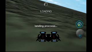 Falling into earth simulation