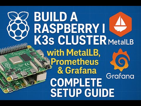 Raspberry Pi Kubernetes Cluster with MetalLB, Prometheus & Grafana | Complete Setup Guide