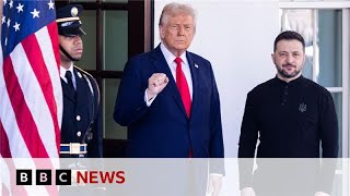 European leaders back Zelensky after Trump clash | BBC News