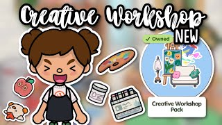 NEW CREATIVE WORKSHOP PACK! *with voice * NEW UPDATE IN TOCA BOCA!