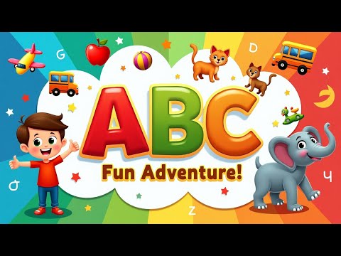 🎵 ABC Rhyme Time! 🍎✈️ Learn Letters with Animals, Fruits & Fun | Sing-Along for Toddlers!