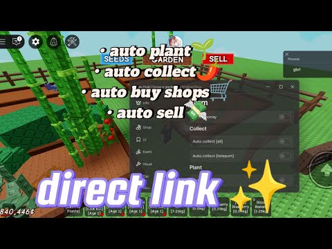 [UPDT] Grow A Garden Script Auto Farm,Auto Collect,Auto buy,And More (NO KEY) Direct Link