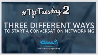 #TipTuesday series | ClassA, inglés de negocios