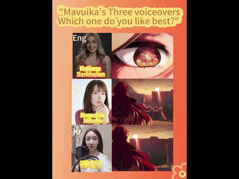 "Mavuika's Three voiceoversWhich one do you like best?"#duetnightabyss#genshin #genshinimpact