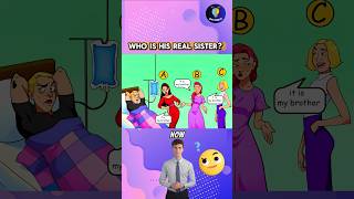 Who is his real sister? #riddle #riddleoftheday #quiztime #quiz #shortsquiz #enigma