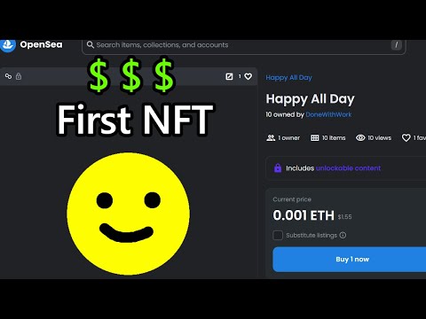 My first NFT $$ #shorts #nft