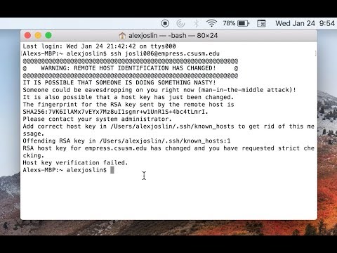 How To Fix ssh "Remote Host Identification Has Changed" Warning On Linux