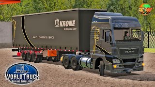 Man Krone truck with krone container wtds android gameplay wtds Gameplay #10 by gamingworld
